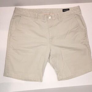 Bonobos Men's Khaki Shorts | Light Bige Shorts | Size 38